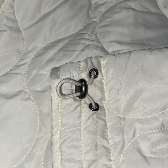 Lucky Brand Off White Quilted Jacket NWT - Picture 5 of 7